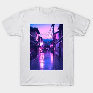 Japanese street neon T-Shirt